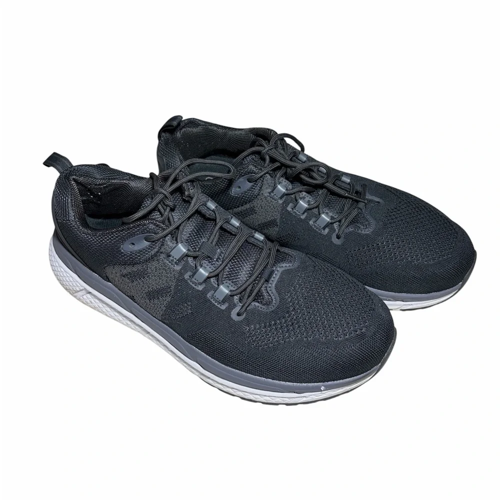 Propet‎ Black and Gray Men's Sneakers Sz 13